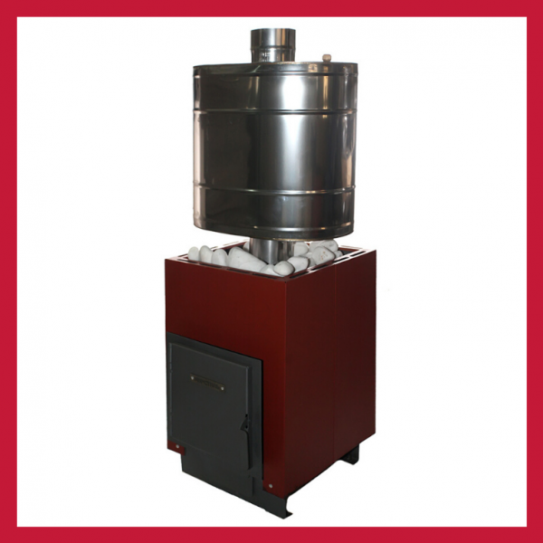 Дровяная банная печь-каменка Анютка 9 МИНИ — фото 3